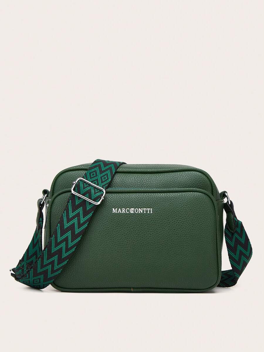 zijinling Green Fashionable & Minimalist Women's Crossbody Bag