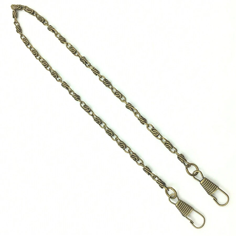 1 件 40 厘米/15 英寸手提包替換鏈帶,女士單肩包和斜挎包金屬短鏈帶,diy 包鏈配件 - 銅色 - 查看 1