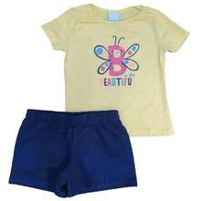 Young Girls Sets - 黃色 - 查看 2