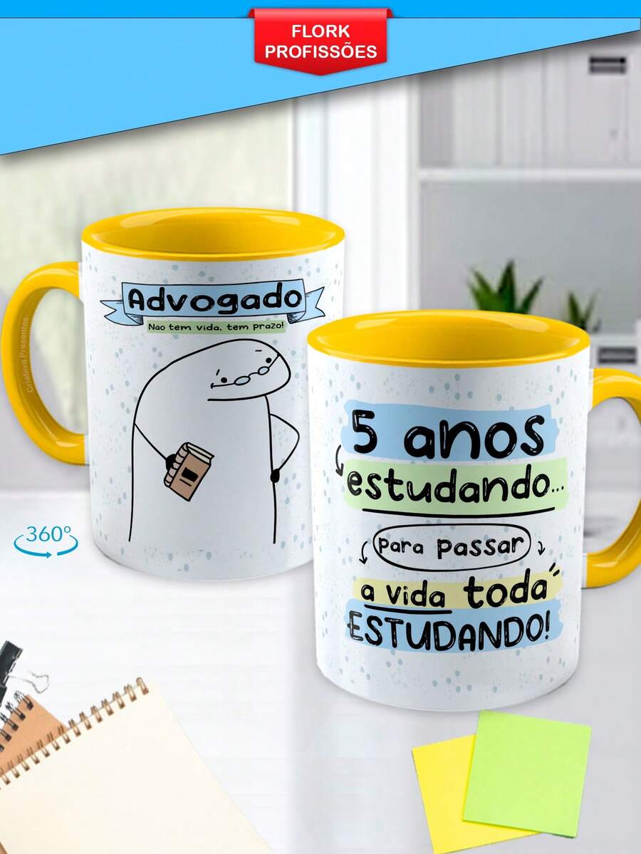 Mugs - Yellow - View 1