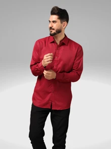 Men Shirts - Màu Tím - Xem 1