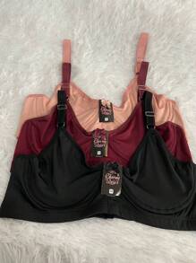 Charme Dela's Women Bras & Bralettes - Burgundy - View 1