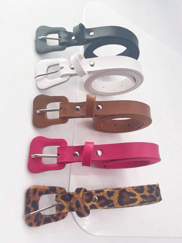 Women Belts - 駝色 - 查看 2