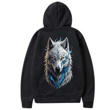 Men Sweatshirts - 黑色 - 查看 3