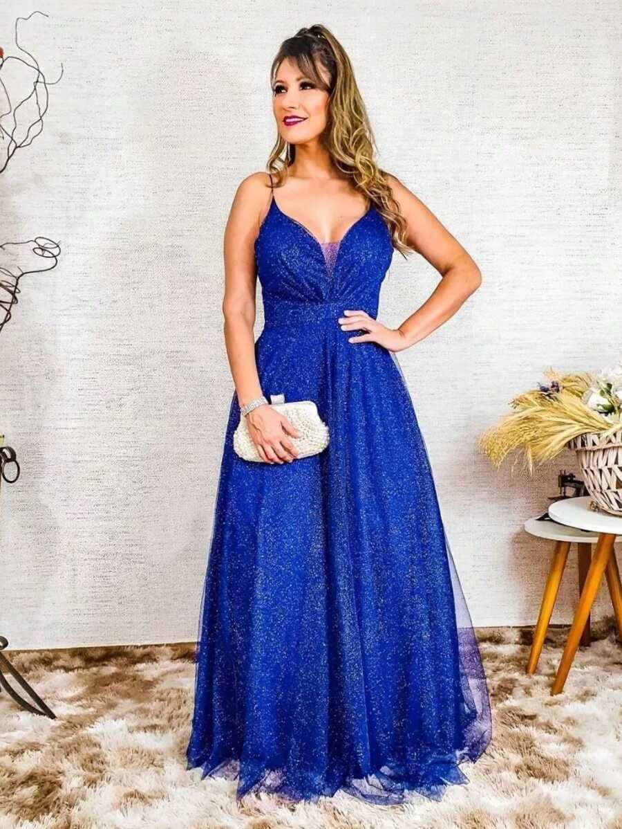 Grife Velasco Women Prom & Evening Dresses - azul real - Ver 1