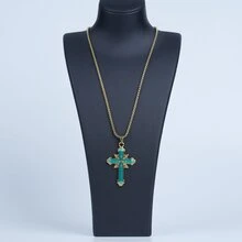 Dây chuyền mặt dây chuyền nam - Bạc - Xem 8