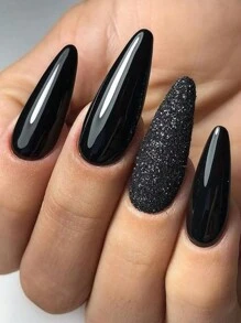 FULL BEAUTY 2 盒黑棕色镜面效果指甲粉金属镀铬指甲设计金属指甲彩绘颜料摩擦闪光粉装饰 DIY 指甲饰品指甲宝石指甲用品 - 彩色 - 查看 5