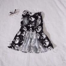 Váy Thú cưng - Đen và trắng - Xem 3