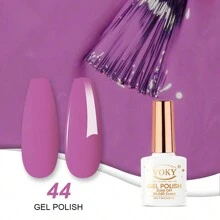 7.5毫升紫色uv Led凝膠浸泡式指甲凝膠,diy指甲藝術裝飾,配有打磨工具,適用於家庭使用,派對或節日禮品,指甲設計裝飾,家居美甲沙龍。