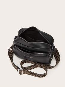 zijinling Black Fashionable And Minimalist Women's Crossbody Bag