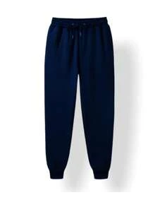Men Sweatpants - Azul Marino - Ver 1