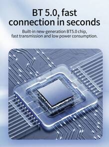 無線頭帶音頻運動耳機,超長待機時間 - 灰色 - 查看 6