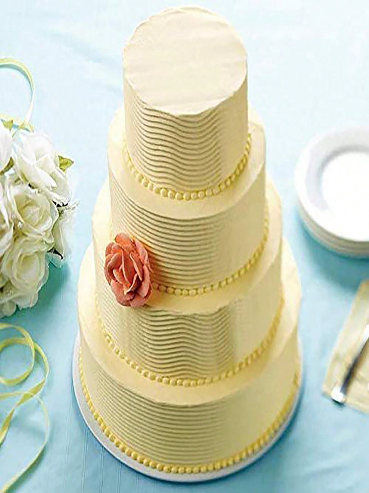 1pc Large Size Icing Scraper & Comb Set, Chocolate Jam Spreader