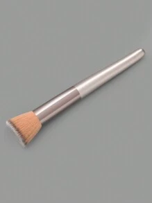 Findcolor 1pc Champagne-colored Multi-functional Makeup Brush, For Powder, Blush, Contouring, Highlighting, Face Makeup, Professional Makeup Brush - Champagne - View 4