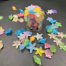 水族館風景發光發亮鵝卵石&小海螺殼(混色) - 混色 - 查看 4