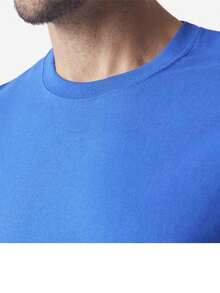 Playera de Algodon Color Turquesa(ENVIO RAPIDO) - 36 - Ver 3