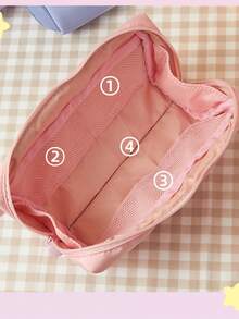 粉色的文具小袋 - 彩色 - 查看 4