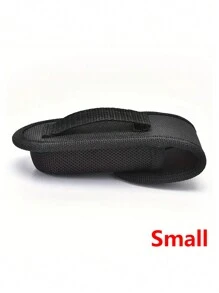 1pc Led Flashlight Belt Pouch Edc Outdoor Hunting Waist Bag With Oxford Bag, Multi-Tool Plier Sheath Camping Camping Stuff - Black - View 8