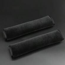 2 pièces Coussinets d'épaule de ceinture de  de voiture, housses de ceinture en peluche universelles pour enfants, rose