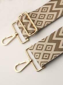 可调节包带女士钱包带斜挎包信使单肩包配件可调节刺绣腰带肩带 - 彩色 - 查看 3