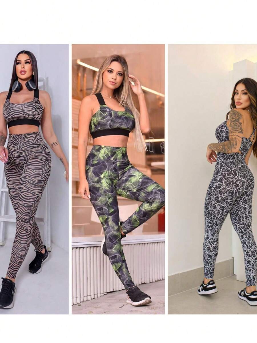 Women Leggings - 彩色 - 查看 1