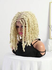 #613 Synthetic Lace Wig For Women - Gold - View 3