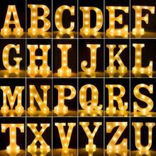 1 Pieza Decoración Con Letra K Con Luz Led Blanca - letra k - Ver 4