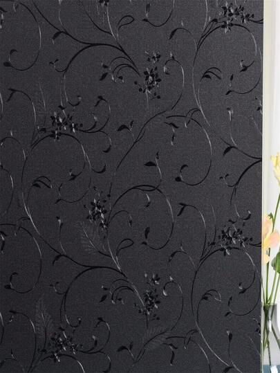 Película estática de oscurecimiento total de ventanas 100% de bloqueo UV, mejor tinte de privacidad negro para ventanas, película de plástico removible para cubrir vidrios, pegatinas, decoración de pared, calcomanías de vinilo para decoración del hogar, artículos de decoración de primavera para renovar su hogar, pegatinas de decoración de festivales, regalos de cumpleaños y graduación