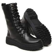 Women Fashion Boots - màu đen - Xem 2