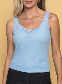 Women Blouses - Màu xanh nhạt - Xem 2