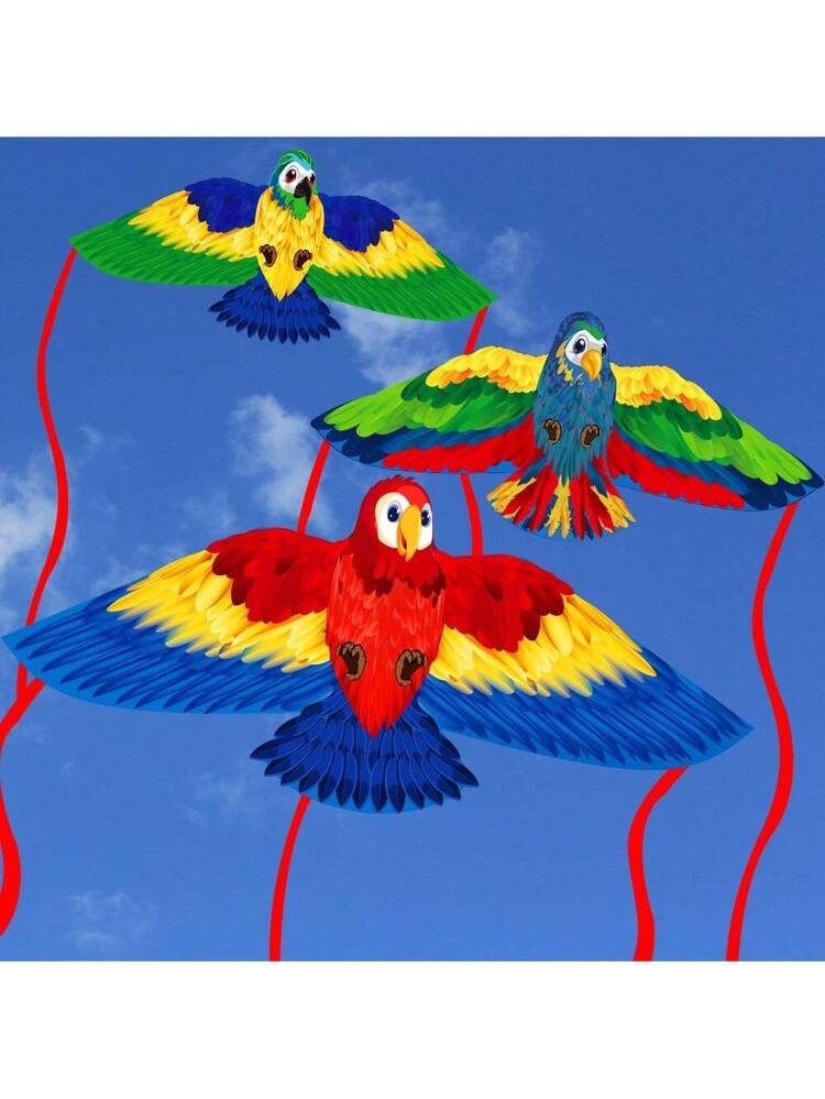 1pc Red Parrot Kite,Suitable For Outdoor Parent-Child Activities,Enhancing Children's Exercise And Observation Abilitykite,Kites,Camping,Beach Toys,Cerf Volant Fabric,Cricket Practice Net,Beach Bucket Toys,Cricket,Kite,Kite,Kites,Cricket