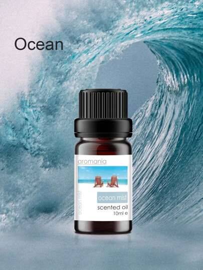 10ml Aromatherapy Essential Oil, Suitable For Aromatherapy Machines, Stoves, Lamps, Wooden & Stone Diffusers, Room Incense - Ocean Scent
