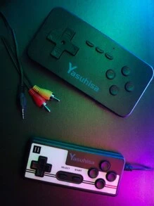 Mini Retro Video Game Console 620 Games RCA Console Fun Back To School - one-size - View 1