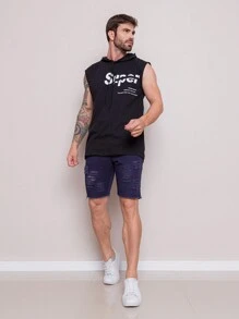 Men Tank Tops - màu đen - Xem 3
