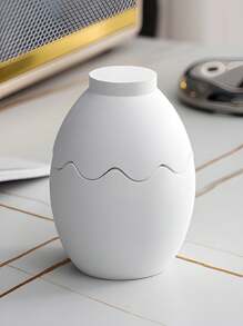 Khuôn silicon đựng nến thơm hình vỏ trứng tự làm, đồ trang trí quà tặng thủ công, khuôn hộp đựng trứng bằng nhựa thạch cao - trắng - Xem 6