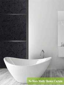 静电贴全遮光窗膜 100% 防紫外线遮阳窗膜 最佳黑色隐私窗膜 可移除塑料玻璃覆盖物、贴纸、墙贴花、乙烯基贴花用于家居装饰、春季装饰品让您的家焕然一新、节日装饰贴纸礼物生日毕业 - 黑色 - 查看 4