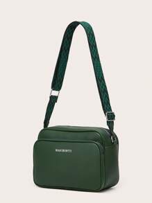 zijinling Green Fashionable & Minimalist Women's Crossbody Bag