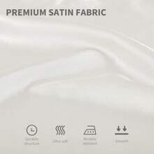 24 件白色聚酯纤维布餐巾，可洗餐巾，适合派对、婚礼和正式晚宴