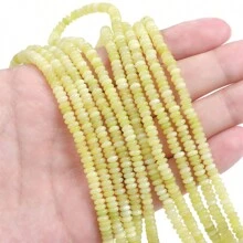 2x4 毫米 155-160 顆天然石珠間隔珠 - 非常適合 Diy 珠寶製作手鍊和項鍊! - 2x4毫米 - 查看 18