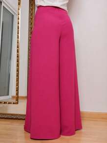 Women Pants - Hot Pink - View 2