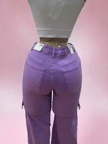 PANTALON - Lila Púrpura - Ver 2