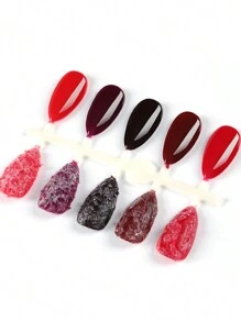 2盒15毫升神奇快速卸甲凝胶指甲油卸除剂UV清洁功能凝胶卸除工具美甲美甲 - 無色 - 查看 2