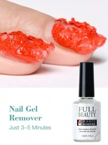 2盒15毫升神奇快速卸甲凝胶指甲油卸除剂UV清洁功能凝胶卸除工具美甲美甲 - 無色 - 查看 4