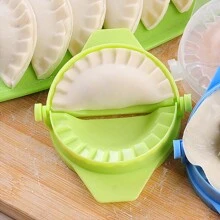 3入組創意廚房餃子機餡餅比薩餅糕點快麵團按模具,白色+綠色+藍色的 - 白色+綠色+藍色 - 查看 3