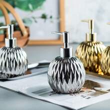 LAOPAO 1只400ml豪華陶瓷洗髮水、沐浴露、乳液分配器,適用於酒店、家庭浴室