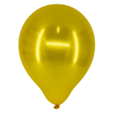 Globo De Látex Aperlado 10" - 25 Piezas. - Amarillo - Ver 2