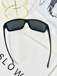 Kính thời trang nam mùa hè thường ngày - màu đen - Xem 4