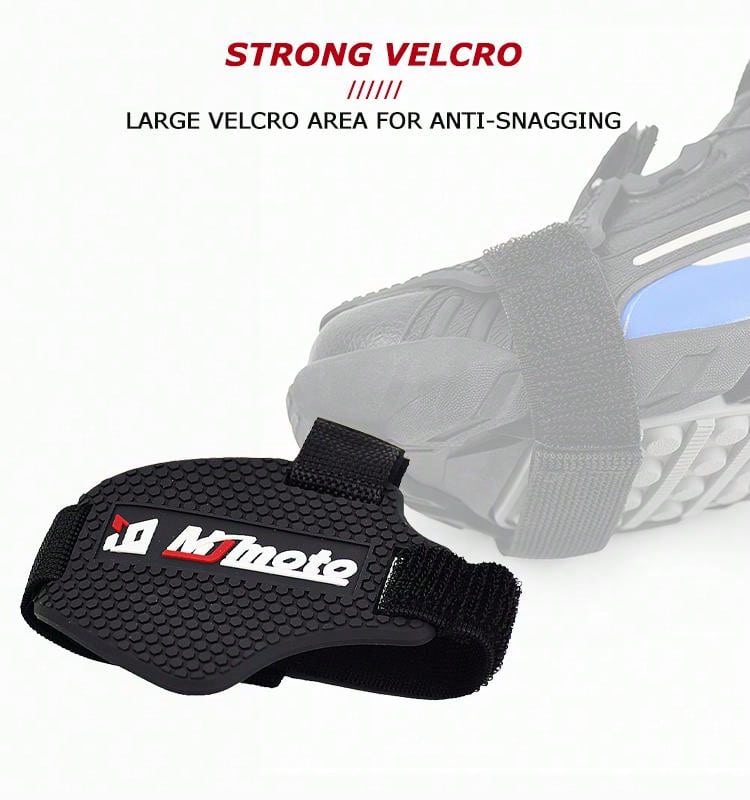 MJMOTO Motorcycle Shift Pad Rubber Boot Protective Cover Adjustable