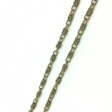 1 件 40 厘米/15 英寸手提包替換鏈帶,女士單肩包和斜挎包金屬短鏈帶,diy 包鏈配件 - 銅色 - 查看 2