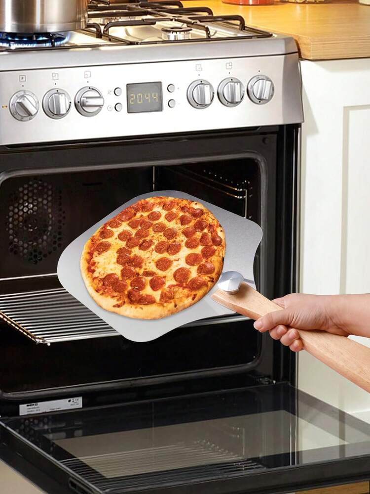 Peeling Per Pizza Da 30 Cm, Forato Lungo Per Pizza, In Alluminio